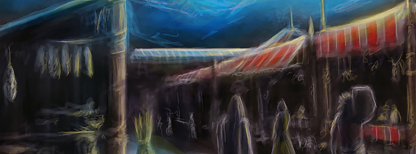 Lutana Markets Concept Art
